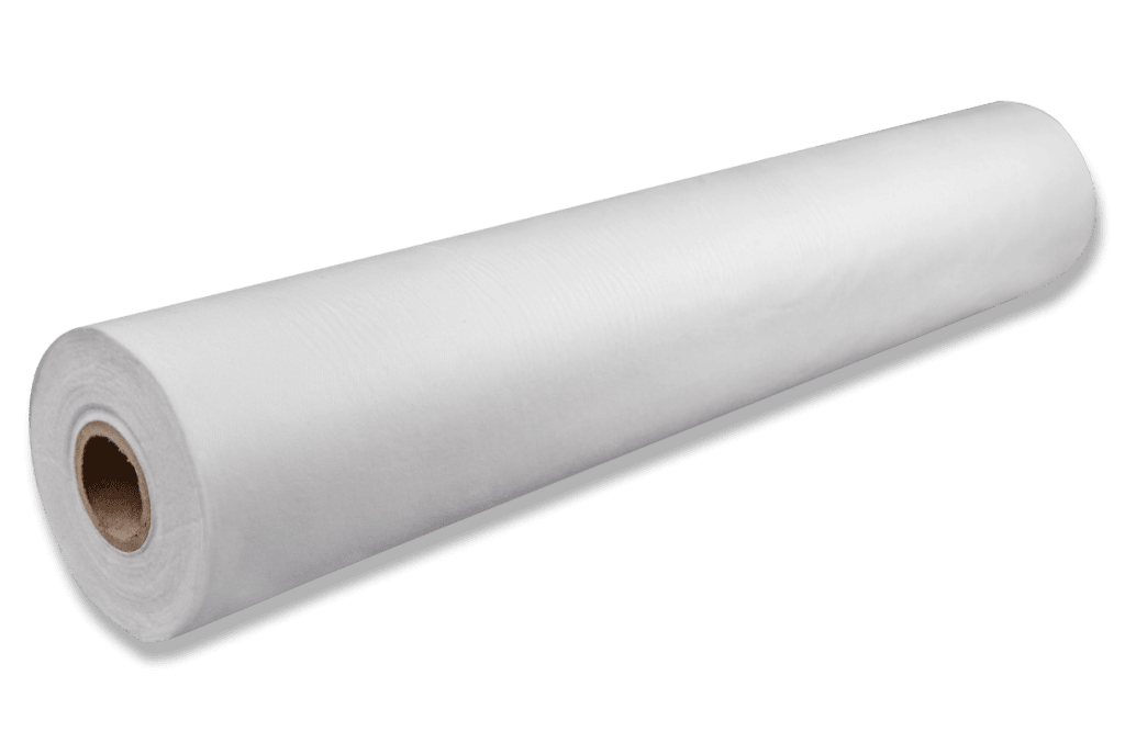 Rola Cearșaf de Unică Folosință - Alb, 68cm x 150m (pretaiată) - imaginea 3