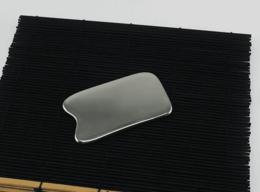 Gua-Sha din Oțel cu crestătură