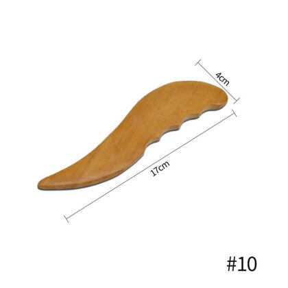 Gua-sha (lemn/unda)