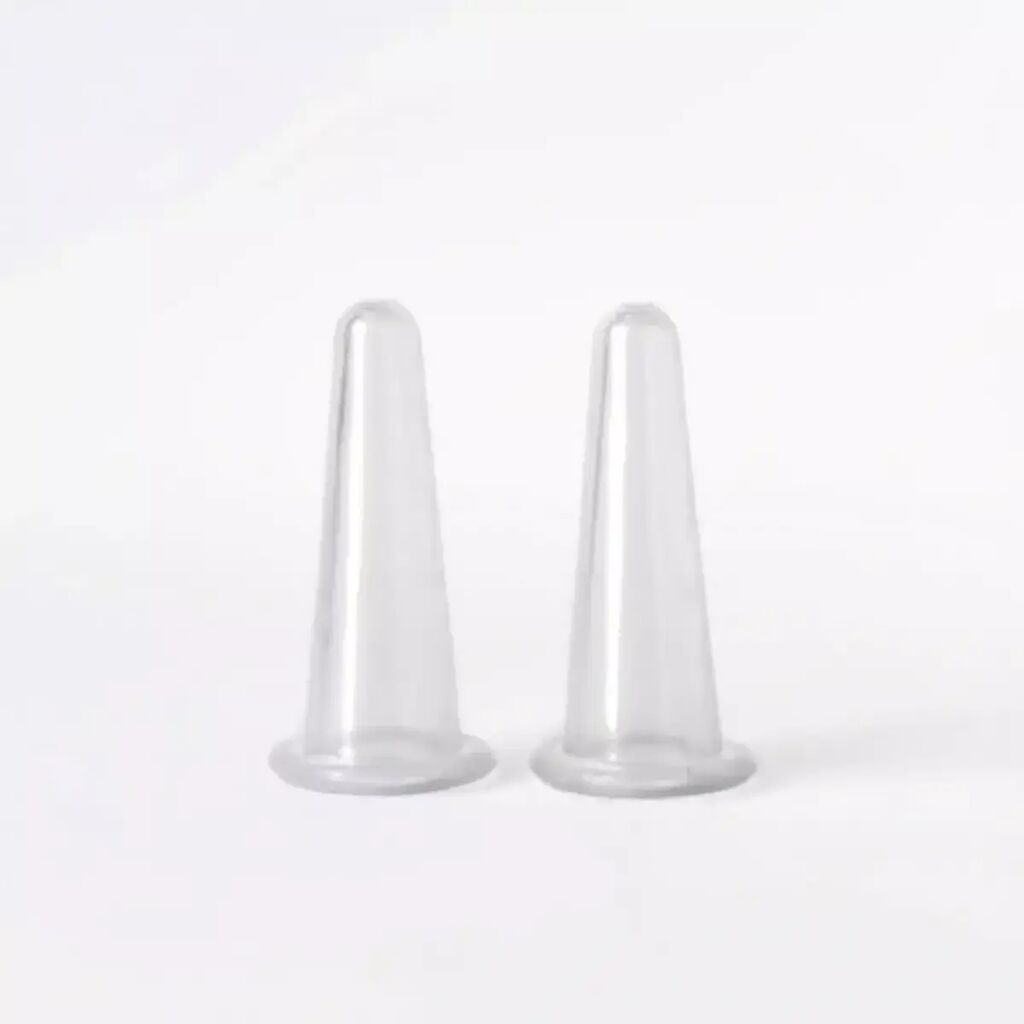 Set ventuze faciale din silicon x 2 - imaginea 2